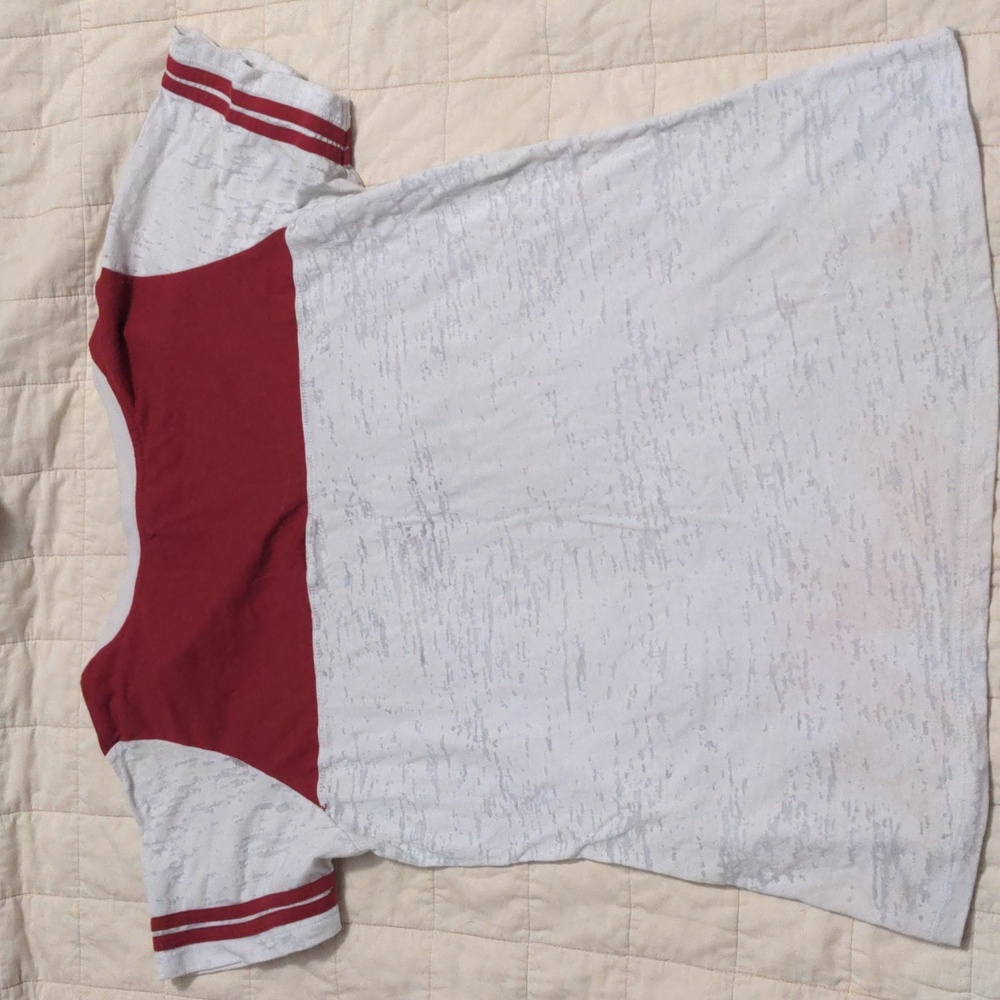 Arkansas Razorbacks Ringer Tee Size 2XL - Picture 3 of 6